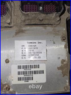 06 07 Dodge Ram 5.9 Cummins Diesel 4931978 ECM OEM Engine Computer Module CM849A