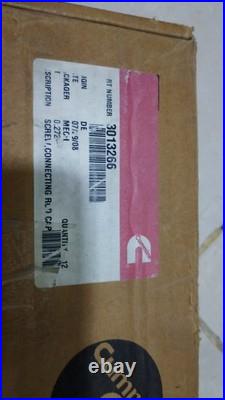 12PC Genuine Cummins Connecting Rod Cap Screw 3013266 K38 K50 Diesel Engine