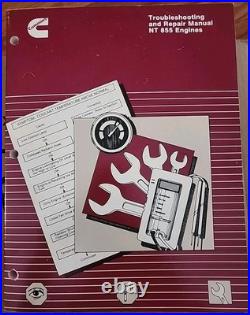 1986 Cummins NT-855 Big Cam III IV Diesel Engine Troubleshooting Service Manual