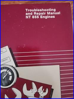1986 Cummins NT-855 Big Cam III IV Diesel Engine Troubleshooting Service Manual