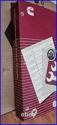 1986 Cummins NT-855 Big Cam III IV Diesel Engine Troubleshooting Service Manual