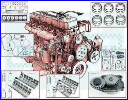 1989 1998 12v Dodge Cummins 5.9 Diesel engine Rering Rebuild kit + oil pump