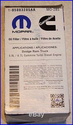 1990-2017 Dodge Cummins Diesel Engine Oil Filter 12 Pack 2500 3500 5.9L 6.7L NEW