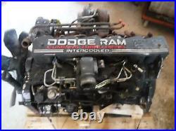 1993 Dodge 5.9 Cummins Diesel 6bt Engine 198,000 Miles Exc Runner No Core Charge