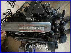 1996 Dodge Ram 5.9 12 Valve Cummins Diesel Engine 144k Miles Excellent Runner