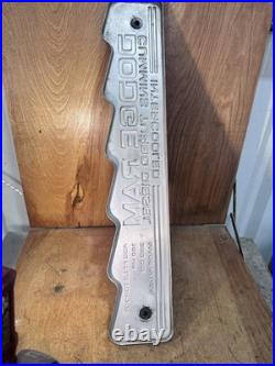 1st Gen 91-93 Cummins 5.9L Diesel 12 Valve Beauty Valve Cover Motor Engine Top