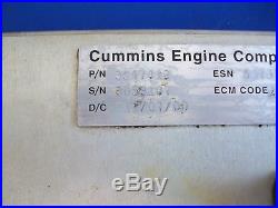 2001 Dodge Ram 24v Cummins Turbo Diesel Engine Computer Ecu Pn/3947412