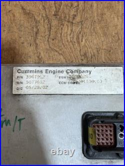 2002 Dodge RAM 5.9L DIESEL Engine Control Module ECU ECM Cummins 3947912