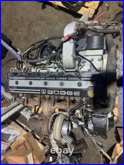 2002 Dodge Ram 3500 5.9L Cummins Turbo Diesel Engine 24-Valve Complete Motor