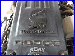 2003 Dodge 5.9 24v Cummins Diesel Engine Vin 8th Digit (6) Exc Runner 142k Miles