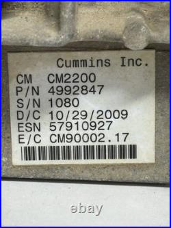 2010-2012 Dodge Cummins Diesel P4992847, CM2200 Engine Control Module ECM, OEM
