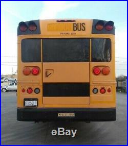 2010 Blue Bird All American School Bus Front Engine Cummins Diesel Handicap