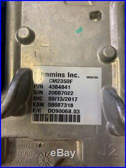 2018 Ram 3500 6.7L Cummins Diesel 4x4 Manual Engine Control Module ECM P4384841