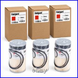 3 PCS FS19624 Fleetguard Fuel Filter Water Separator Fits Cummins Diesel Engine