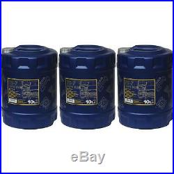 3x 10 Liter MANNOL TS-7 UHPD Blue 10W-40 API CJ-4 Motoröl synthetisch Engine Oil