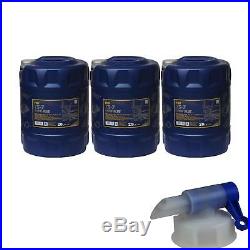 3x 20 Liter MANNOL TS-7 UHPD Blue 10W-40 API CJ-4 Motoröl synthetisch Engine Oil