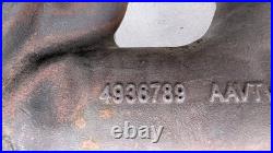 4936789 Rear Cummins 4992857 Front ISL Diesel Engine Exhaust Manifold 2 Piece