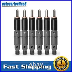 6PCS Fuel Injector KDAL59P9 Replacement For Cummins Diesel Engine M12 thread