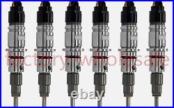 6Pcs 5256034 0445120187 Diesel Fuel Injector for Cummins ISB6.7 Diesel Engine