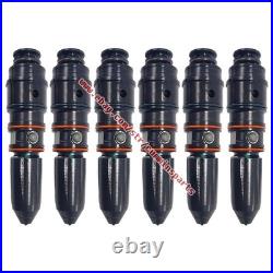6× Injector 3054226 3054226PX 3018321 for Cummins Diesel Engine NT855 N14