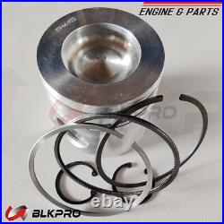 6 Piston and Piston Ring Kit Set STD For 5.9L Cummins ISBe 3800781 3804971 4B