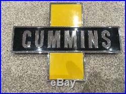 COLLECTABLE VINTAGE CUMMINS DIESEL ENGINE LORRY WAGON BADGE new never used