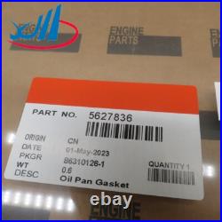 CUMMINS Diesel Engine Parts QSX15 ISX15 X15 Oil Pan Gasket 5827836