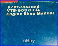 CUMMINS V VT-378 504 555 & V/VT 903, 903 CID Diesel Engine Shop Service Manuals