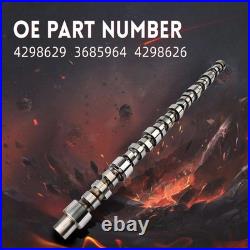 Camshaft Fits for Cummins QSX15 ISX15 X15 15.0L Engine Diesel 3685964 4298626