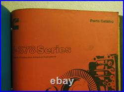Complete CUMMINS DIESEL ENGINE PARTS MANUAL total of 13 Manuals with Folder