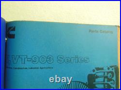 Complete CUMMINS DIESEL ENGINE PARTS MANUAL total of 13 Manuals with Folder