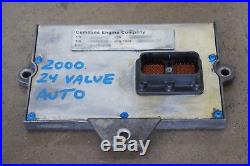 Computer ECM ECU 2000 24 Valve Dodge Ram Cummins Diesel Automatic P3946242