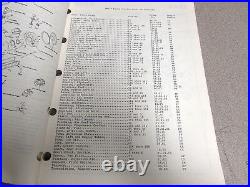 Cummins 6B5.9 6BT5.9 6BTA5.9 B Series Diesel Engines Parts Catalog Manual 1984