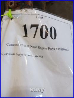 Cummins 6CT 8.3L OEM Holset Turbo Charger. Parting whole motor message me