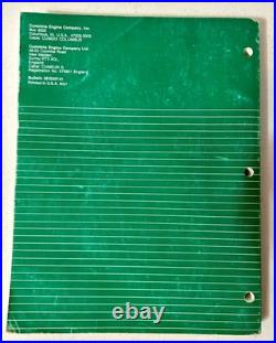 Cummins B Series Diesel 4bt3.9 6bt5.9 Engine Troubleshooting Repair Manual