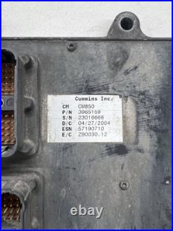 Cummins Diesel Engine Control Module OEM P/N 3965159 CM850