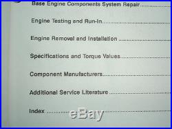 Cummins Diesel TROUBLESHOOTING & REPAIR MANUAL M11 Series Engines Service Repair
