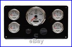Cummins Diesel control Engine Panel withwiring harness, Instrument Panel with5 Gauges
