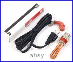 Cummins Engine Block Heater & Cord Kit Fits 1998-2026 Dodge Ram 5.9L 6.7L Diesel