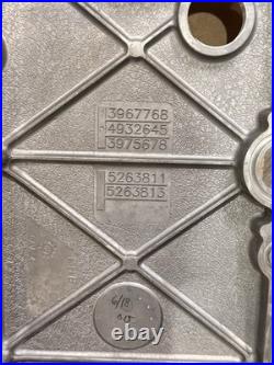 Cummins ISC/ISL 8.3L diesel engine valve cover 3975678 3967768 5263811