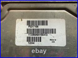 Cummins Isx15 Cpl 3937 Ecm Ecu Diesel Engine Computer Part# 5317106 Cm2350 450hp