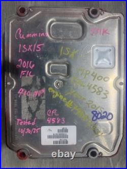 Cummins Isx15 Cpl 4583 Ecm Ecu Diesel Engine Computer Part# 5317106 Cm2350 450hp