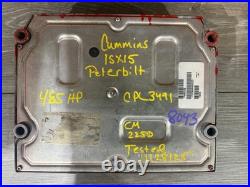 Cummins Isx15 Ecm Ecu Part#4993120 Cm2250 Cpl 3491 Diesel Engine Computer