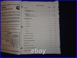 Cummins K38 K50 Diesel Engine Troubleshooting Repair Service Shop Manual Book
