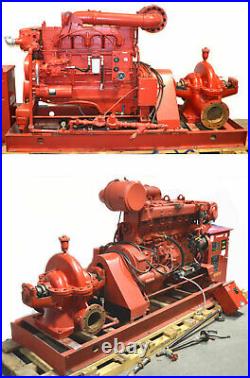 Cummins N-855-F In-Line 6-Cylinder Diesel Powered Fire Pump Engine Controller 73