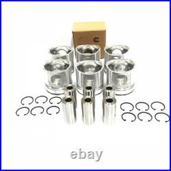 Cummins QSB ISBe 6.7L Engine Rebuild Kit Liner Pistons Rings Gaskets Bearings