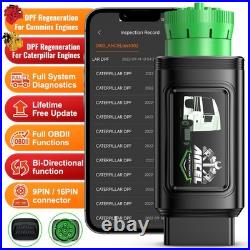 Diesel Heavy Duty Truck OBD Scanner Diagnostic DPF Regen for Cummins CAT Engine