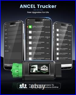 Diesel Heavy Duty Truck OBD Scanner Diagnostic DPF Regen for Cummins CAT Engine