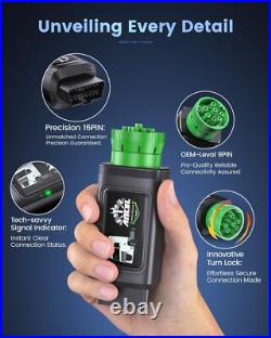 Diesel Heavy Duty Truck OBD Scanner Diagnostic DPF Regen for Cummins CAT Engine