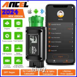 Diesel Heavy Duty Truck OBD Scanner Diagnostic DPF Regen for Cummins CAT Engine